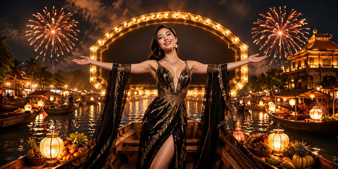 Không khí lễ hội thể thao và giải trí tại Huế với màn hình cá cược trực tiếp