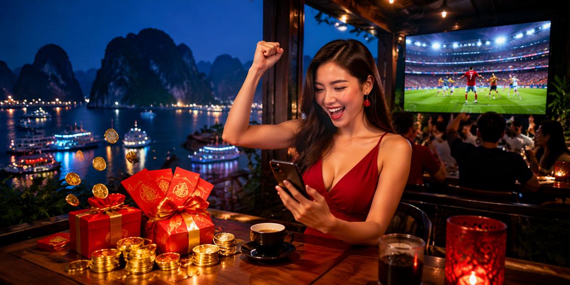 Màn hình thưởng phong bì đỏ tại Ninh Bình – người dùng kiểm tra ưu đãi trên điện thoại